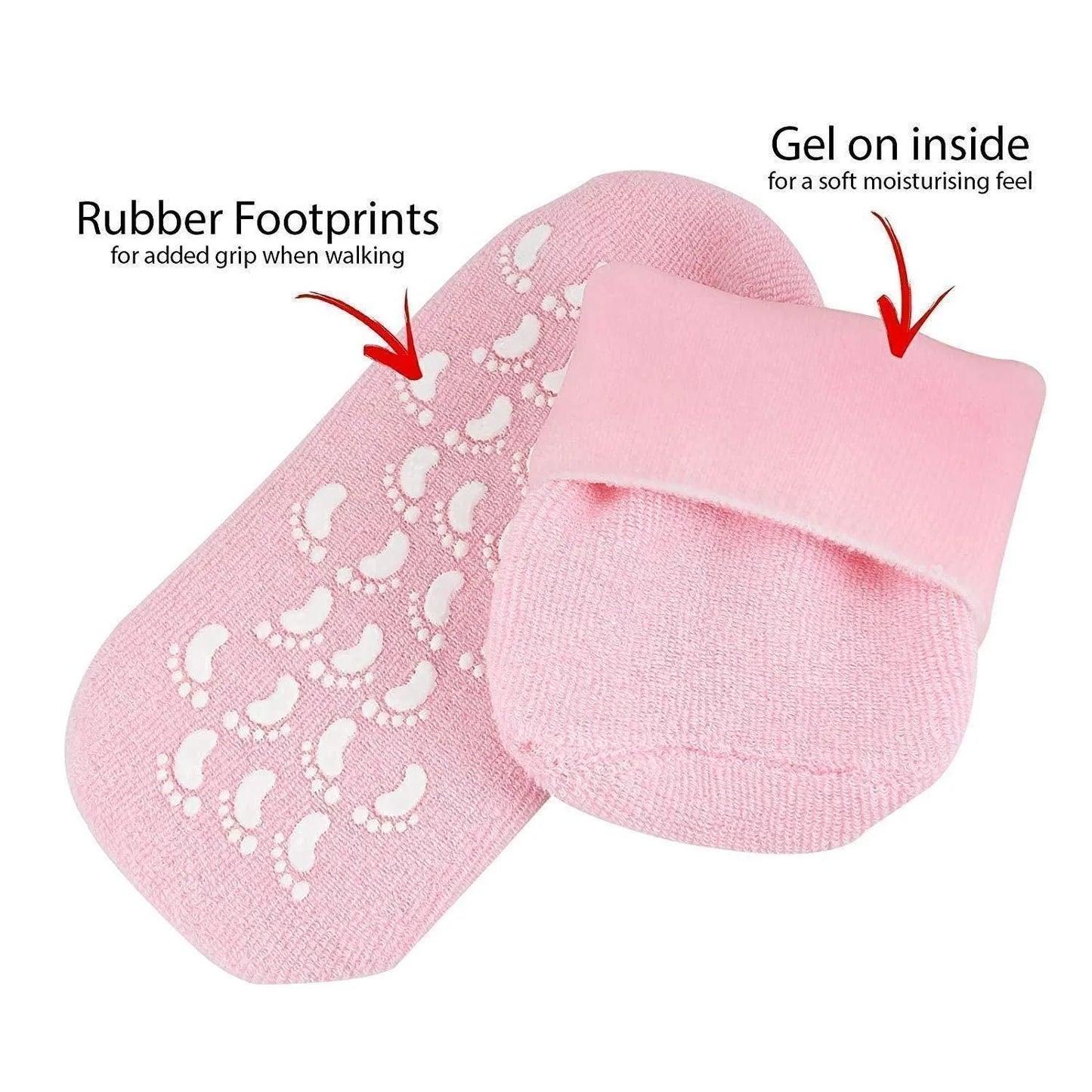 Foot Spa Pedicure Silicone Socks For Men & Women (Free Moisturizing Cream)| 🔥BUY 1 GET 1 FREE🔥