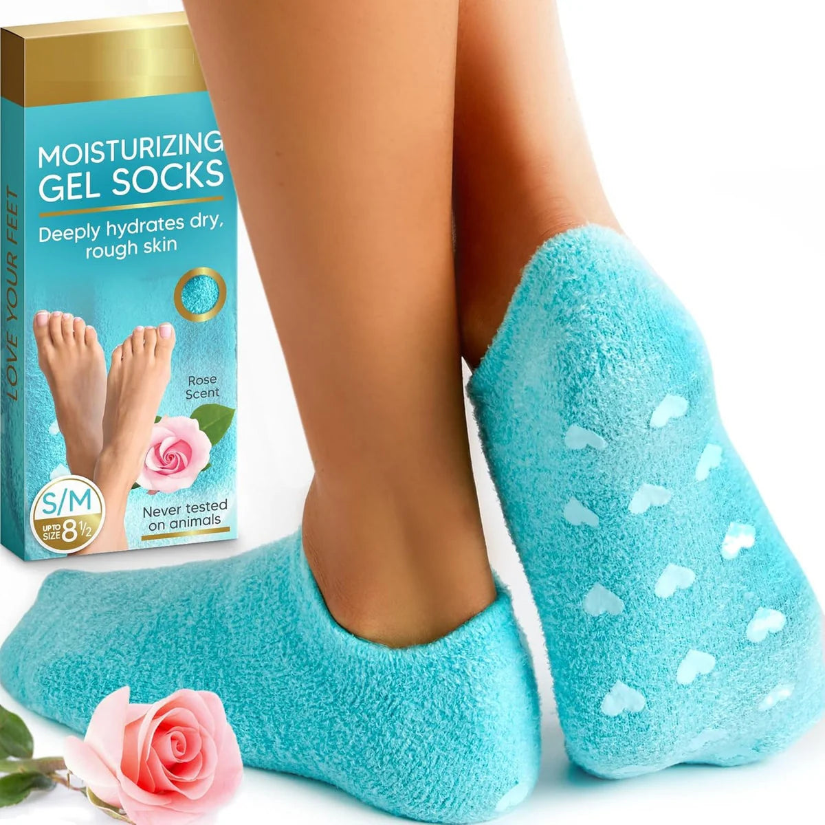 Foot Spa Pedicure Silicone Socks For Men & Women (Free Moisturizing Cream)| 🔥BUY 1 GET 1 FREE🔥